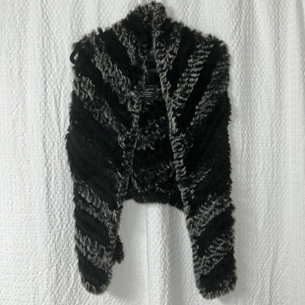 MARC BY MARC JACOBS RABBIT FUR VEST